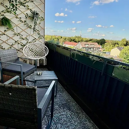 Supersuite2 Bohoapartment Balkon Apartmán Herne