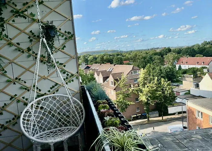 Supersuite2 Bohoapartment Balkon * Herne