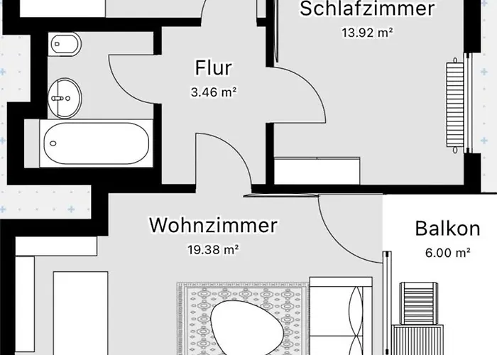 Supersuite2 Bohoapartment Balkon *