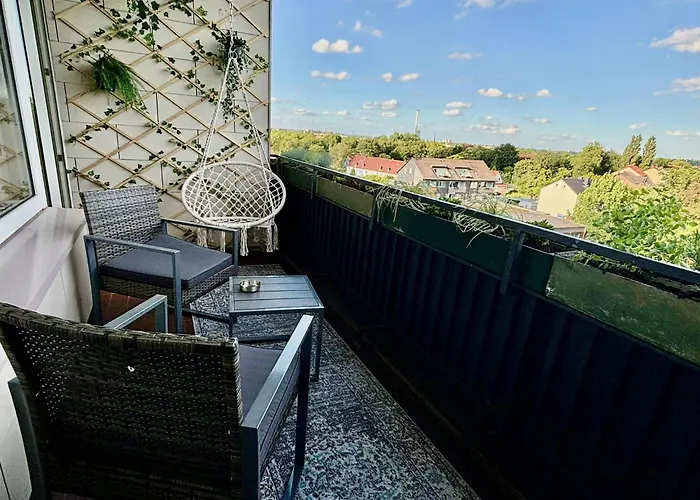 Supersuite2 Bohoapartment Balkon Lejlighed Herne
