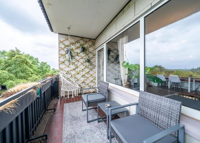 Lejlighed Supersuite2 Bohoapartment Balkon Herne